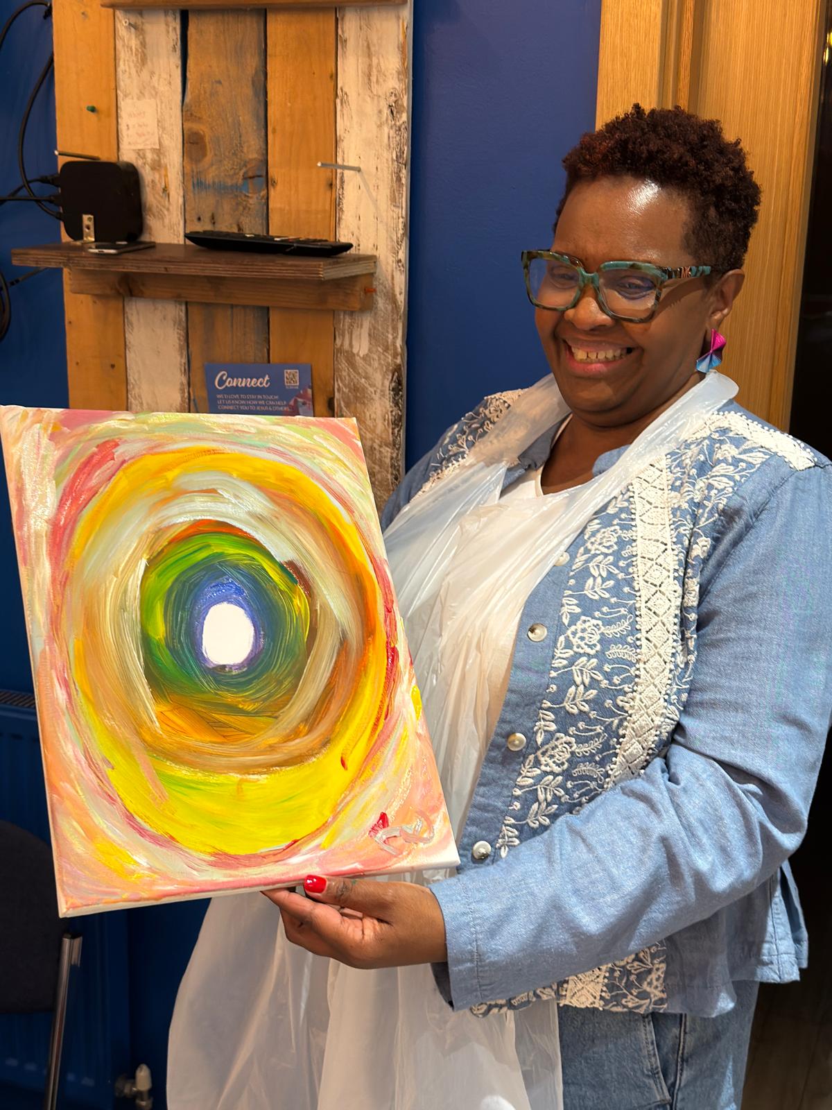 DWJ Charity Sip and Paint March 2025 photo 35