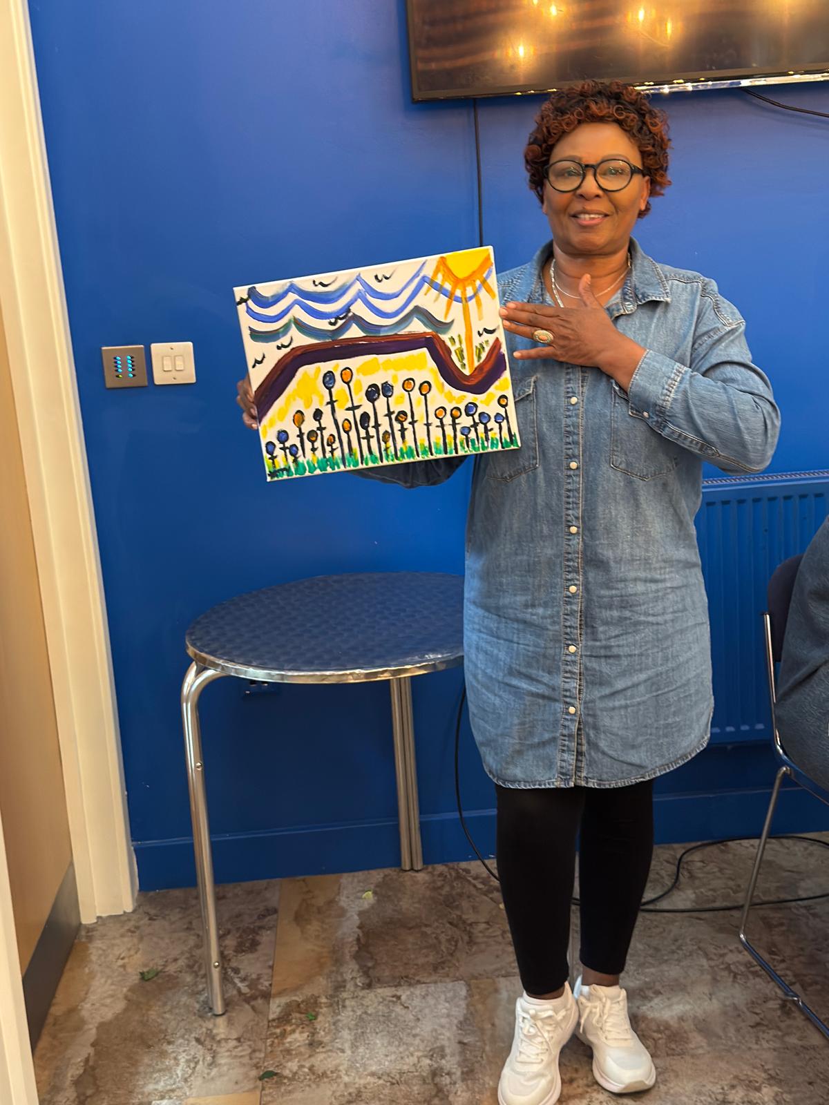 DWJ Charity Sip and Paint March 2025 photo 42