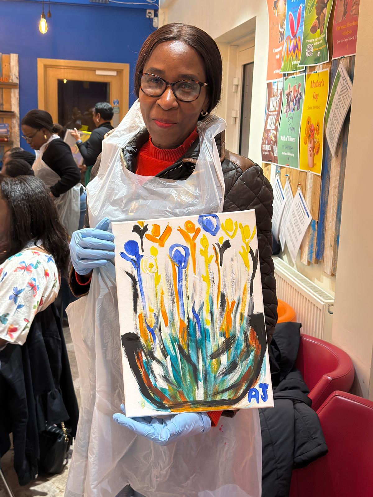 DWJ Charity Sip and Paint March 2025 photo 46