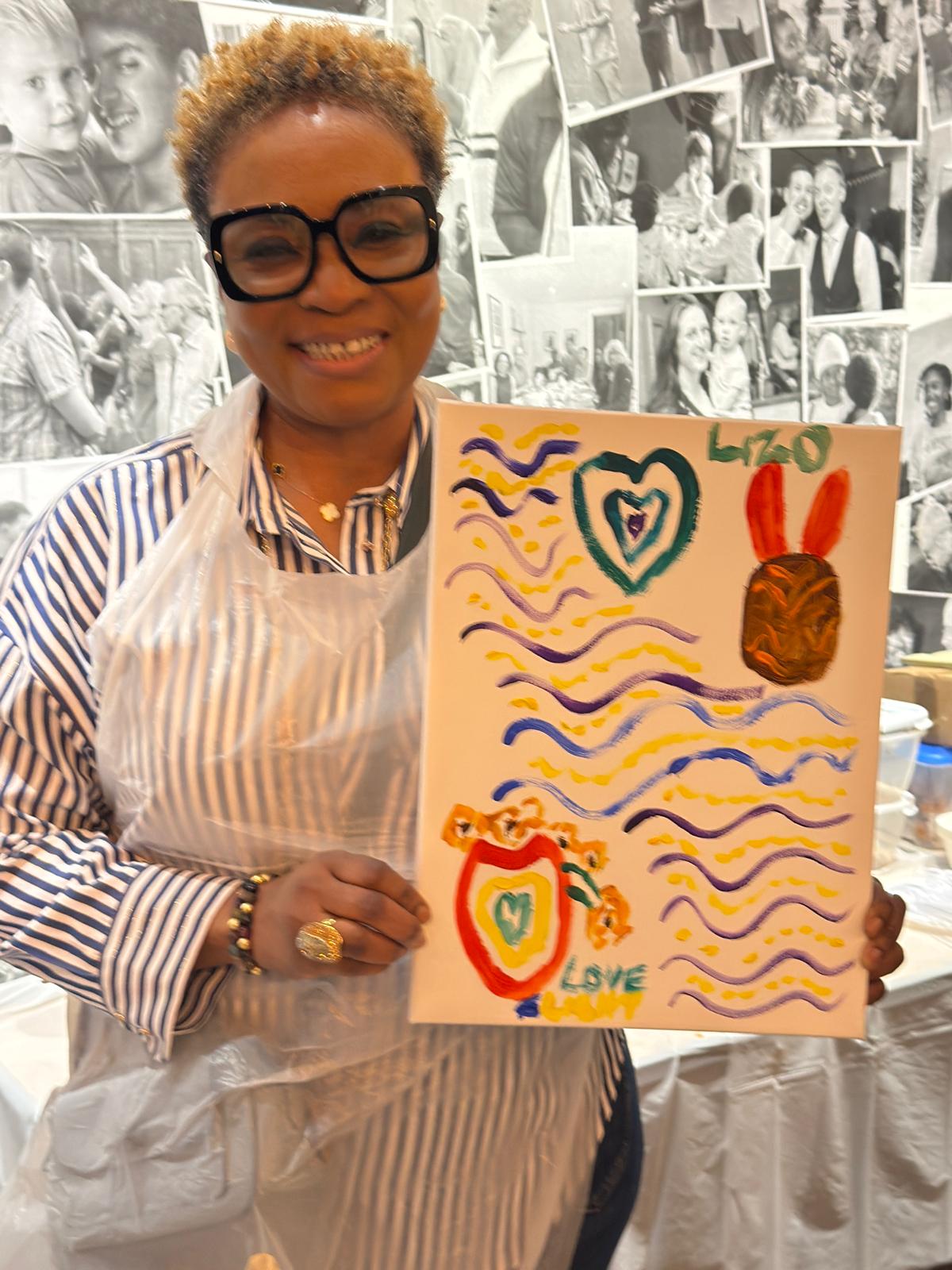 DWJ Charity Sip and Paint March 2025 photo 47