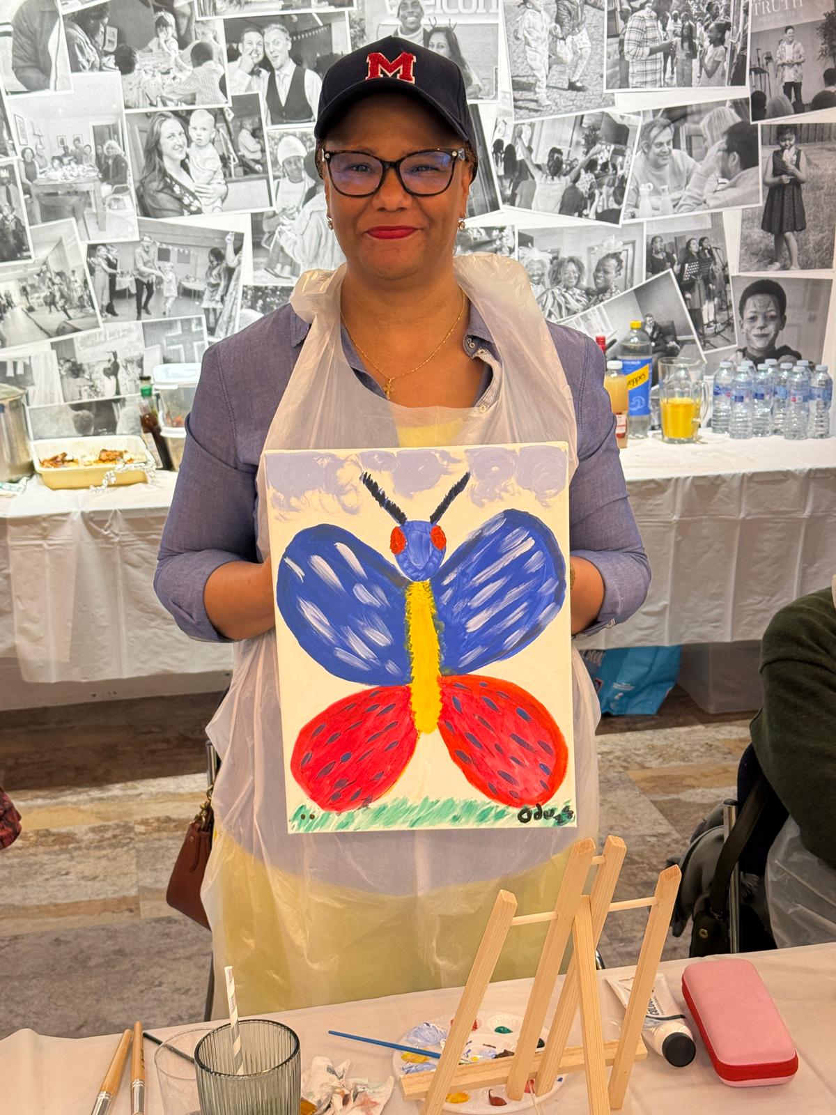 DWJ Charity Sip and Paint March 2025 photo 48