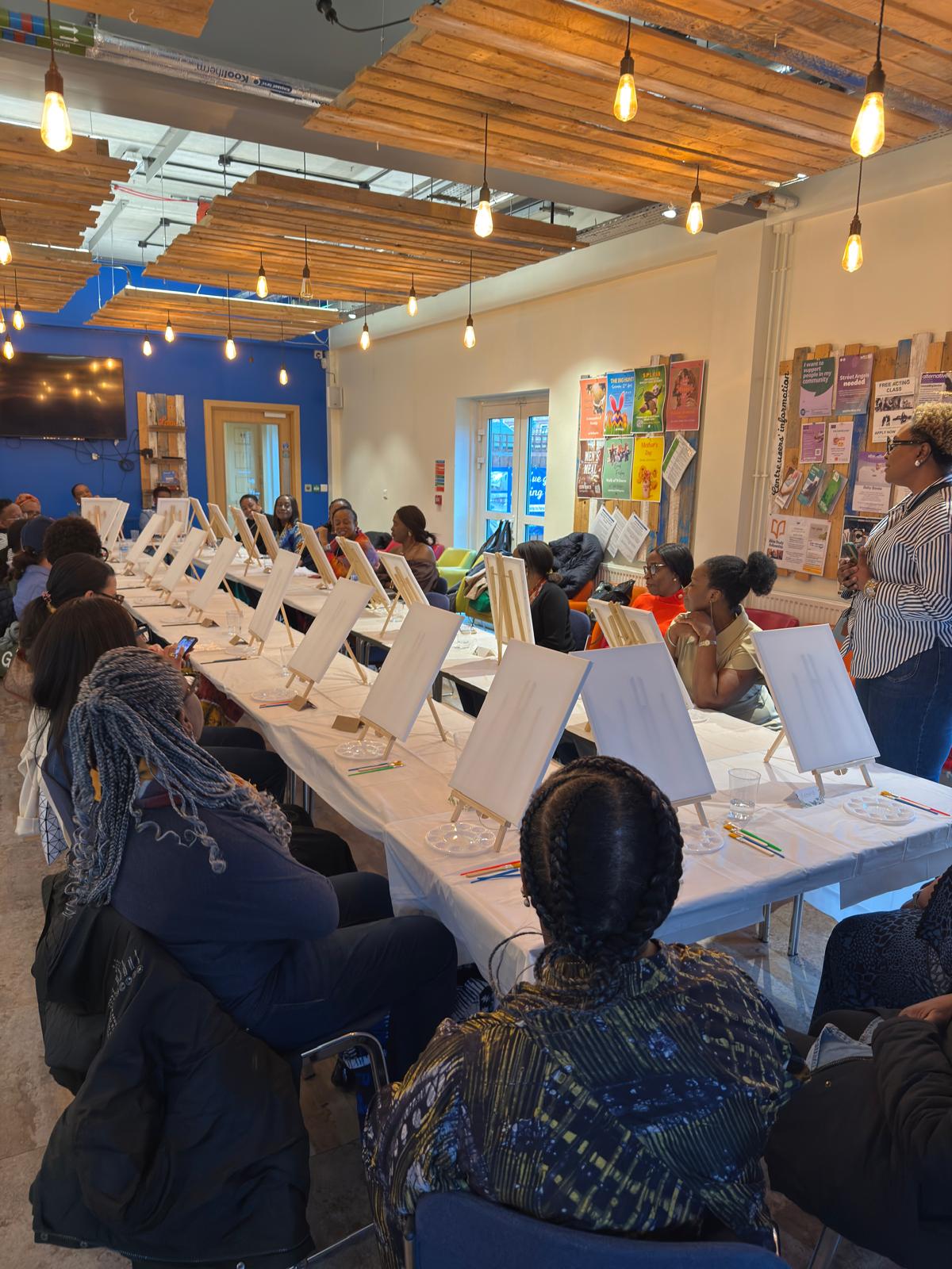 DWJ Charity Sip and Paint March 2025 photo 55